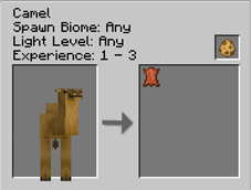 camel drops 0-3 leather