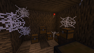Inside at night