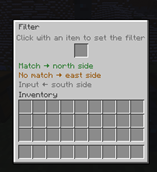 Filter HUD
