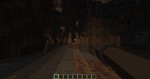 Cave exploration with a unique vibe