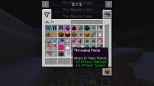 custom item tab