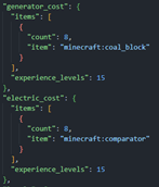 Config file example