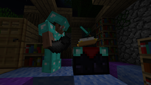 A random player, amongst the ruins.