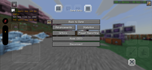 Pause Menu Ingame on Phone