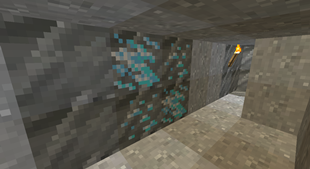 Dense Diamond Ore in EB Schist