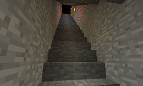 Stairs suitable for mining