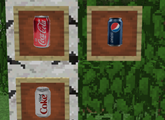 Coke, Diet Coke & Pepsi