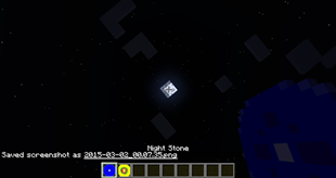 Night Stone when right clicked