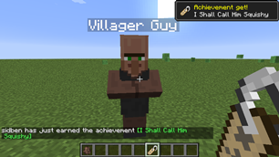 Villager can be named