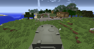 Tank vs Military Camp