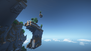 Tall Mountain and floating islands