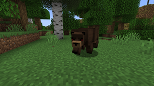 A bear is attacking.