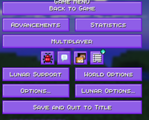 Esc menu