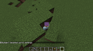 Rotated blocks have accurate physical shape like usual blocks, so you can squeeze in between them!