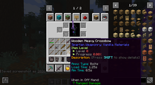 Heavy crossbow