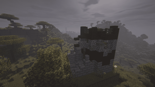 Broken Down Castle Wall dungeon