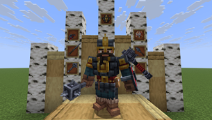 Bogatyr and Weapons