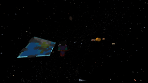 Space and some of its planets