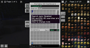 Search Sync Disabled