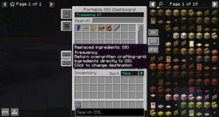 Replaced ingredients QIO