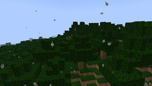 the Dense oak forest