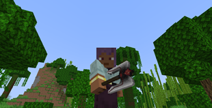 holding a Blood Axe