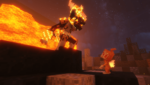 Mega Infernape!