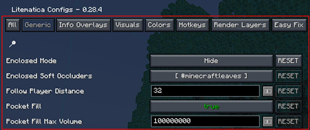 Mod config