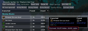 Visible blocks indicator