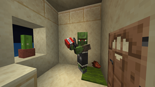Zombie Villager With TNT