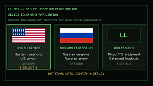 Deployment Loadout Selection