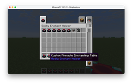 Custom Pinnacle Enchanting Table