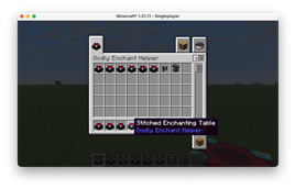 Stitched Enchanting Table