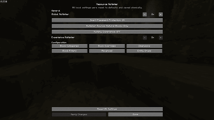 Config Screen Default Settings (2x)