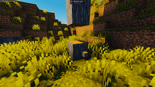 Default Minecraft 1x drop