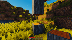 Default Minecraft 1x pickup