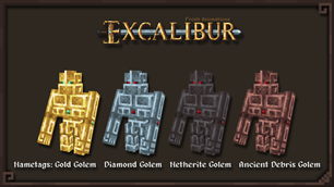 Iron Golem - Ore Variants