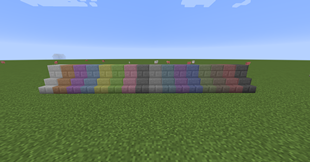 Dye Stonebrick & Stairs