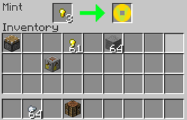Crafting a Gold Coin