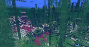 Kelp Forest and Grassy Plateaus