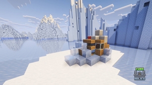 Frozen airship
