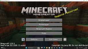 MineCreator Oficial Menu