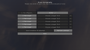 EmoteStage | Player Invite Menu