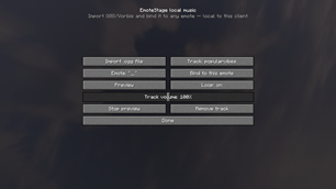 EmoteStage | Music Library Menu