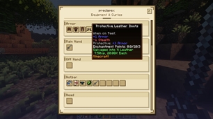 Type /gear <playername> to inspect another player's equipment