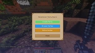 Press P to create a party and invite other players