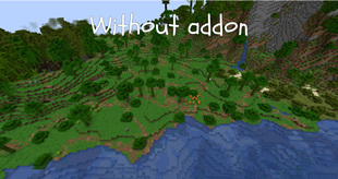 Jungle without addon