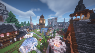 Cozymon Isles SMP Village 1