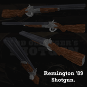 Remington Shotgun.