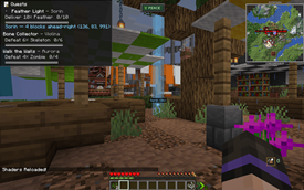 Quests Log HUD